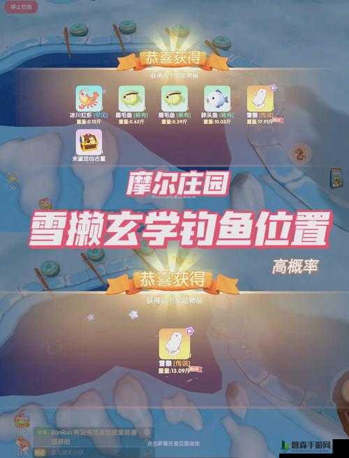 摩尔庄园手游绝密钓点！河童兽隐藏坐标+保姆级攻略必看